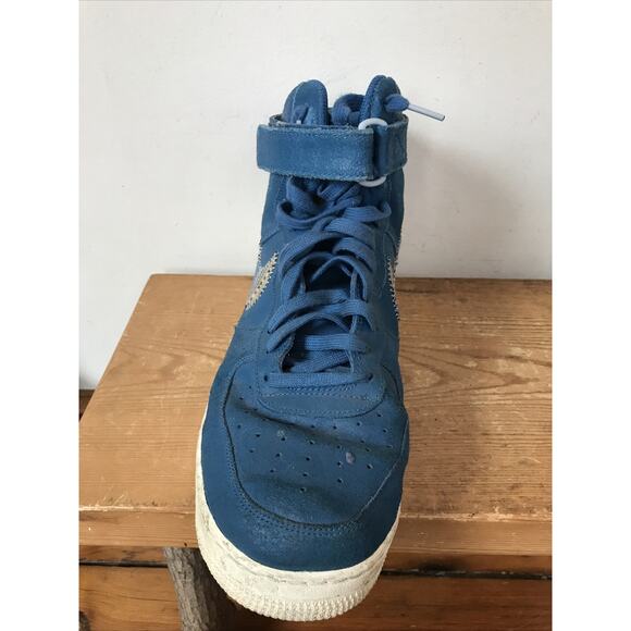 Nike Air Force 1 High 07 LV8 Industrial Blue 806403-402 Mens US 12 EU 46
